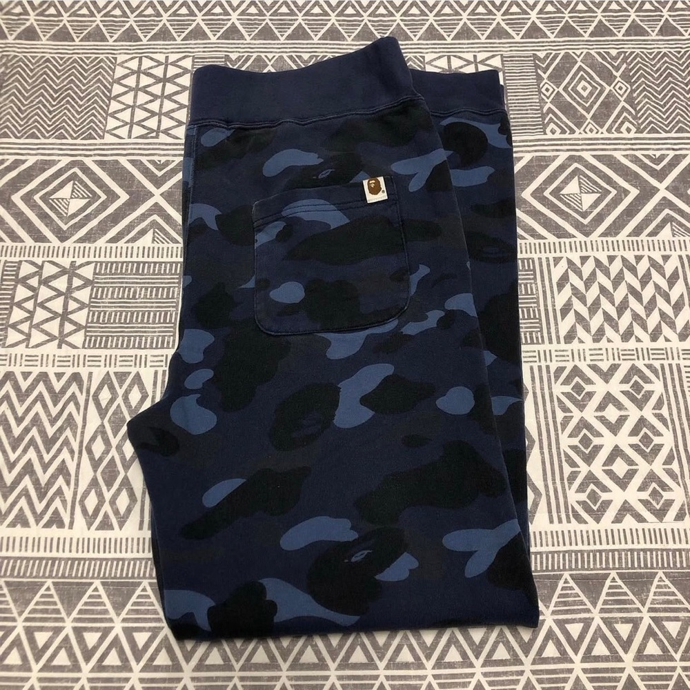 A Bathing Ape Bape 1st Camo Tiger Sweatpants Size Medium